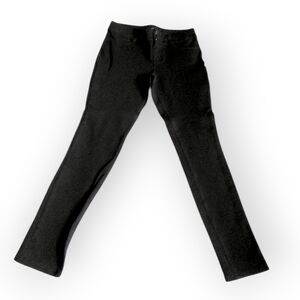 Slim High-Rise Black Skinny Pants for Women Size 9